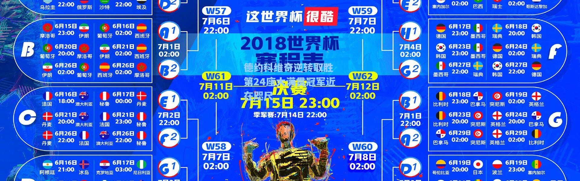 德约科维奇逆转取胜 第24座大满贯冠军近在咫尺